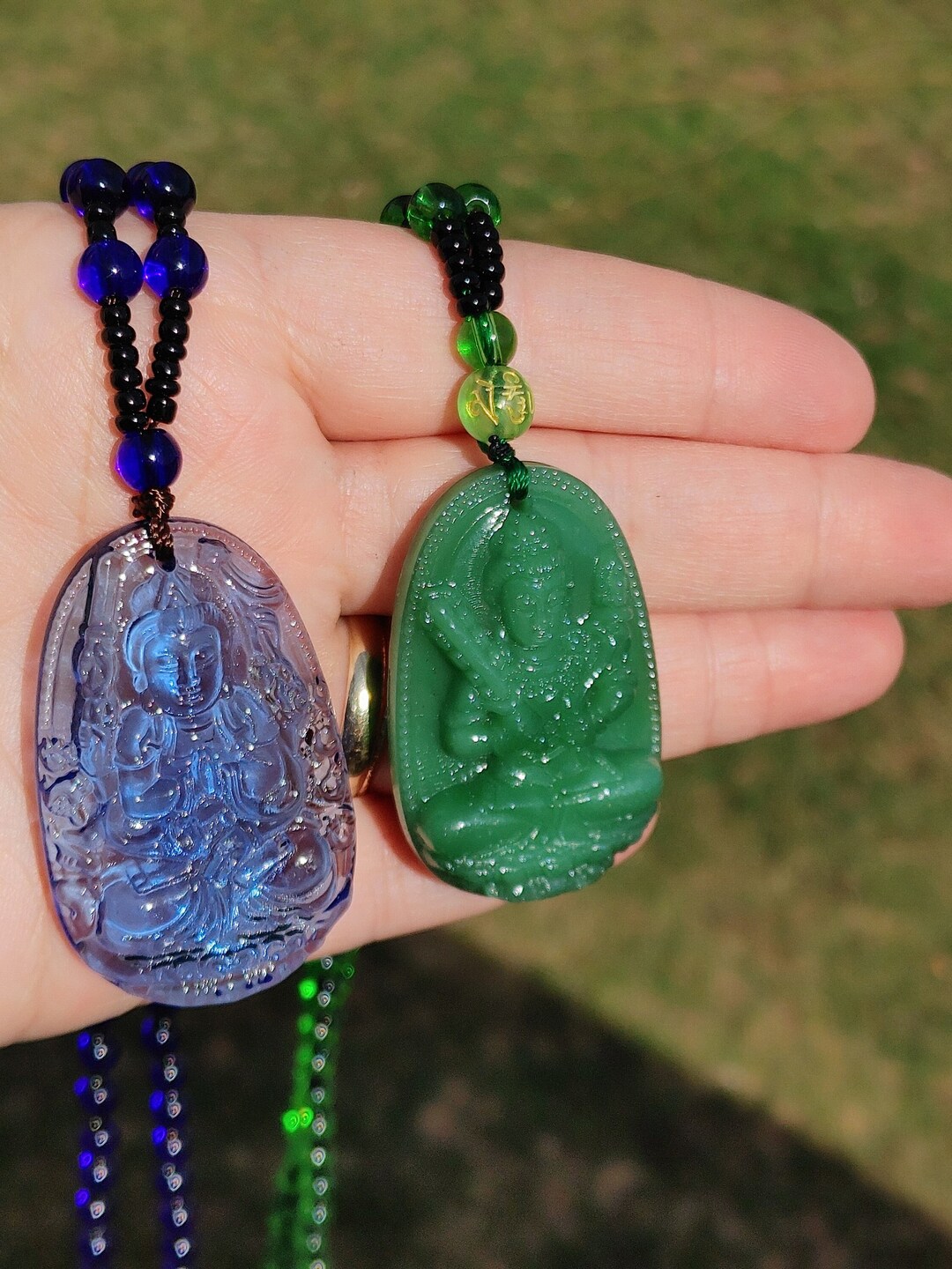 Buddha Necklaces Etsy UK