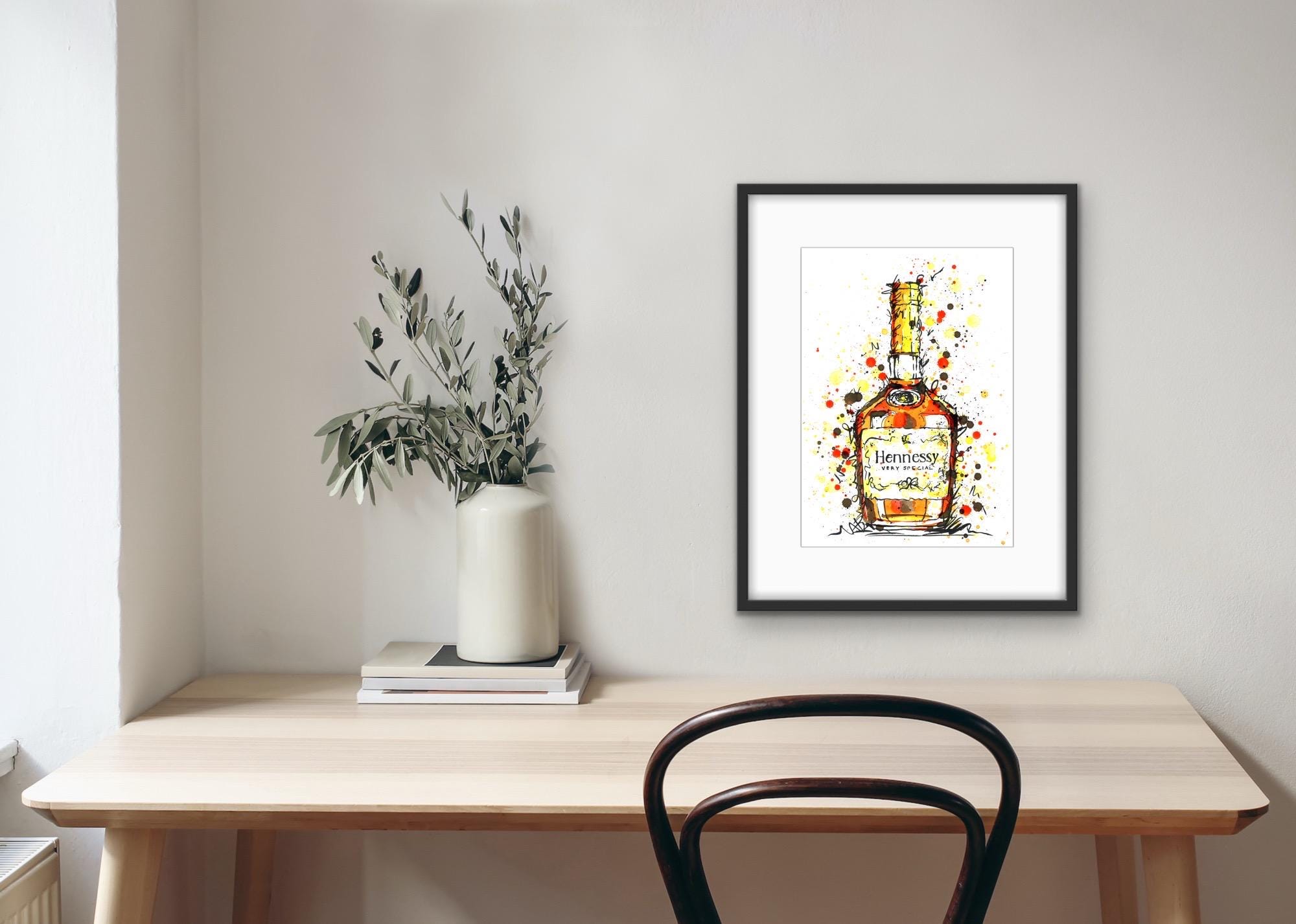 ♡Hennessy cognac アート　瓶アート　海外アート 61c6fc56-bf47-466d-adaf-