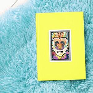 Bubbelvrije stickers, Zodiac Vinyl Stickers, Ram Sticker, Astral Stickers, Ritueel Cadeau, Geweldig cadeau voor spirituele liefhebbers
