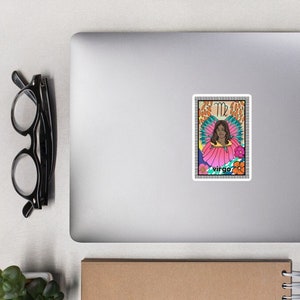 Autocollants sans bulles, autocollants en vinyle Zodiac, autocollant Taureau, autocollants astraux, cadeau rituel, grand cadeau pour les amoureux spirituels