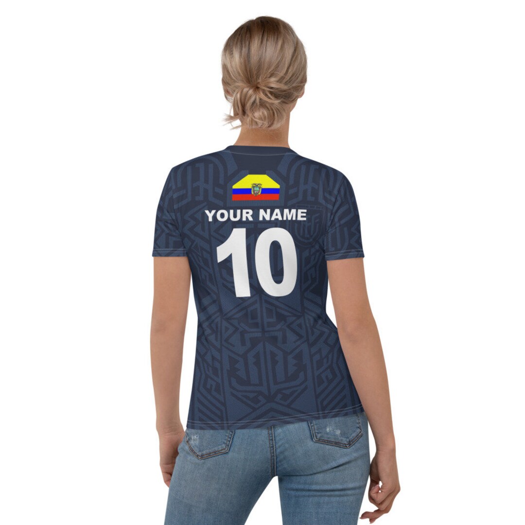 Copa America 2024 Ecuador Young Shirt - Personalized Soccer Shirt ...
