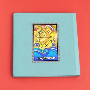 Autocollants sans bulles, Autocollants en vinyle Zodiac, Autocollant Sagittaire, Autocollants Astraux, Cadeau rituel, Grand cadeau pour les amoureux spirituels