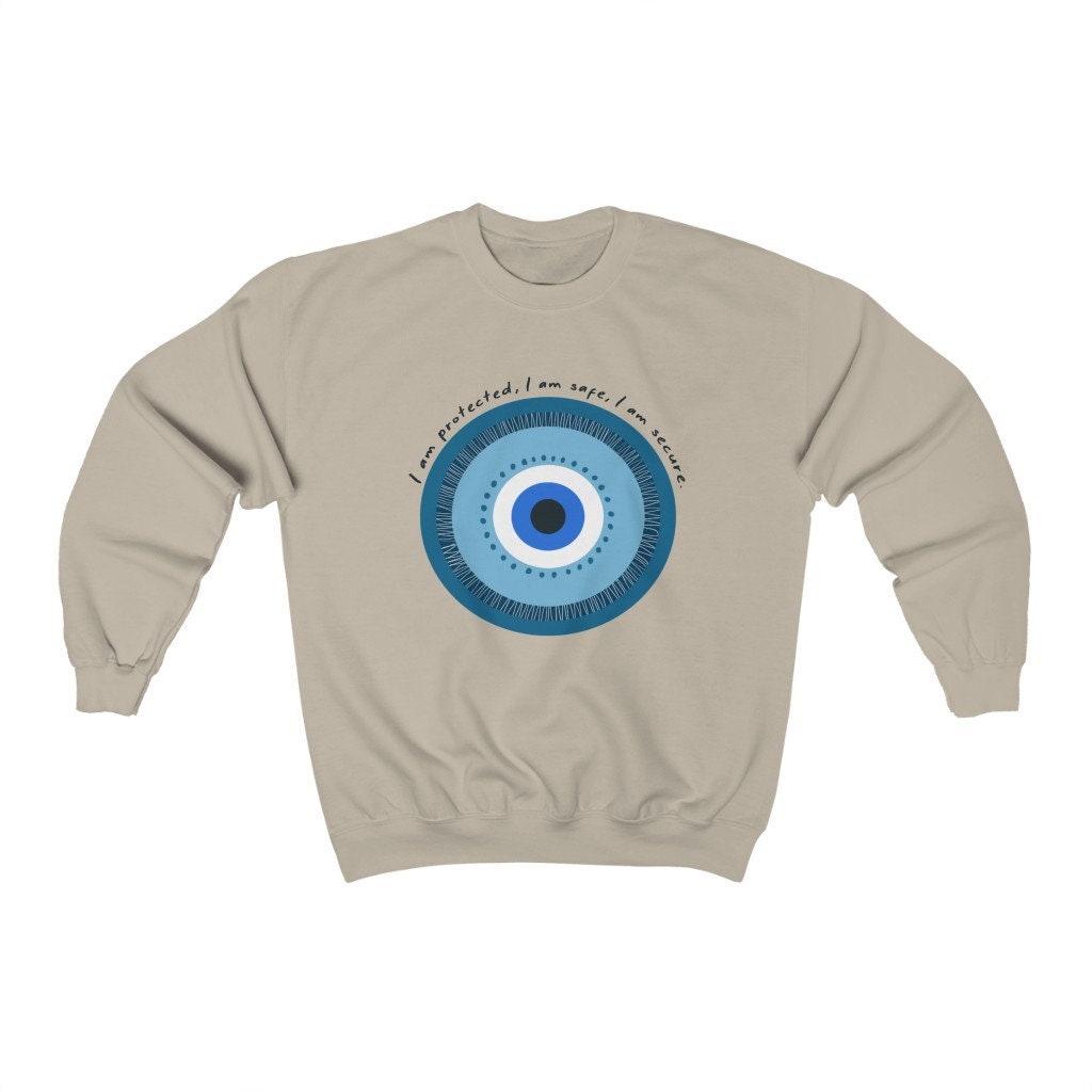 Pattern Print Evil Eye Women's Sweatshirt main image 0