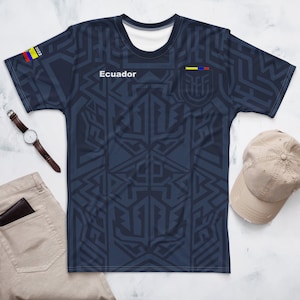 Ecuador Fan Shirt - Custom Soccer Jersey - Add Your Name & Number - Football Tee for Men - Ecuadorian Team Gear