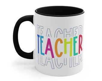 Teacher Coffee Mug, Being a Teacher is Great, Colorful Teaching Coffee Mug, Teacher Gift Ideas, Back to School Gift Mugs, Size Mug 11oz