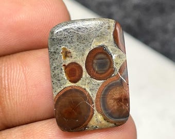 Peanut Obsidian , Cushion Cabochon, 6 CTS, 21x14x3 MM, #B-6693