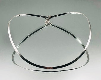 Sterling Silver Neck Ring 2009 Almost Vintage