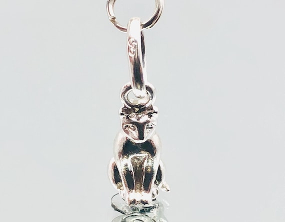 Links of London Sterling Silver Cat Charm Vintage Etsy Canada