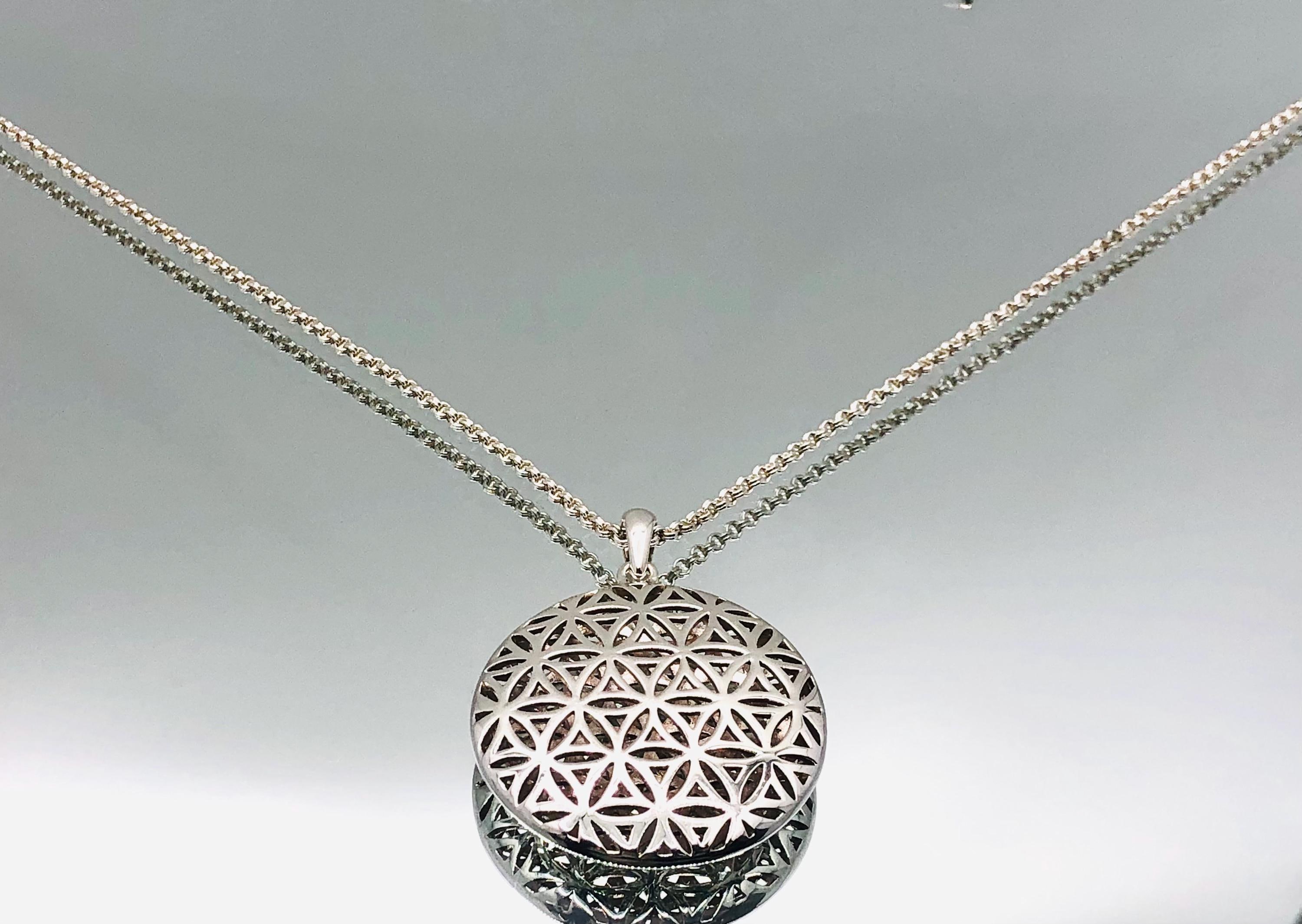 Silverly Collana A Cerchio Aperto In Argento Sterling Con - Foto 12