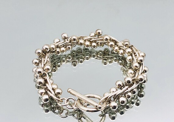 アクセサリー Vintage Silver Toggle Chain Bracelet 925 s-l400.jpg