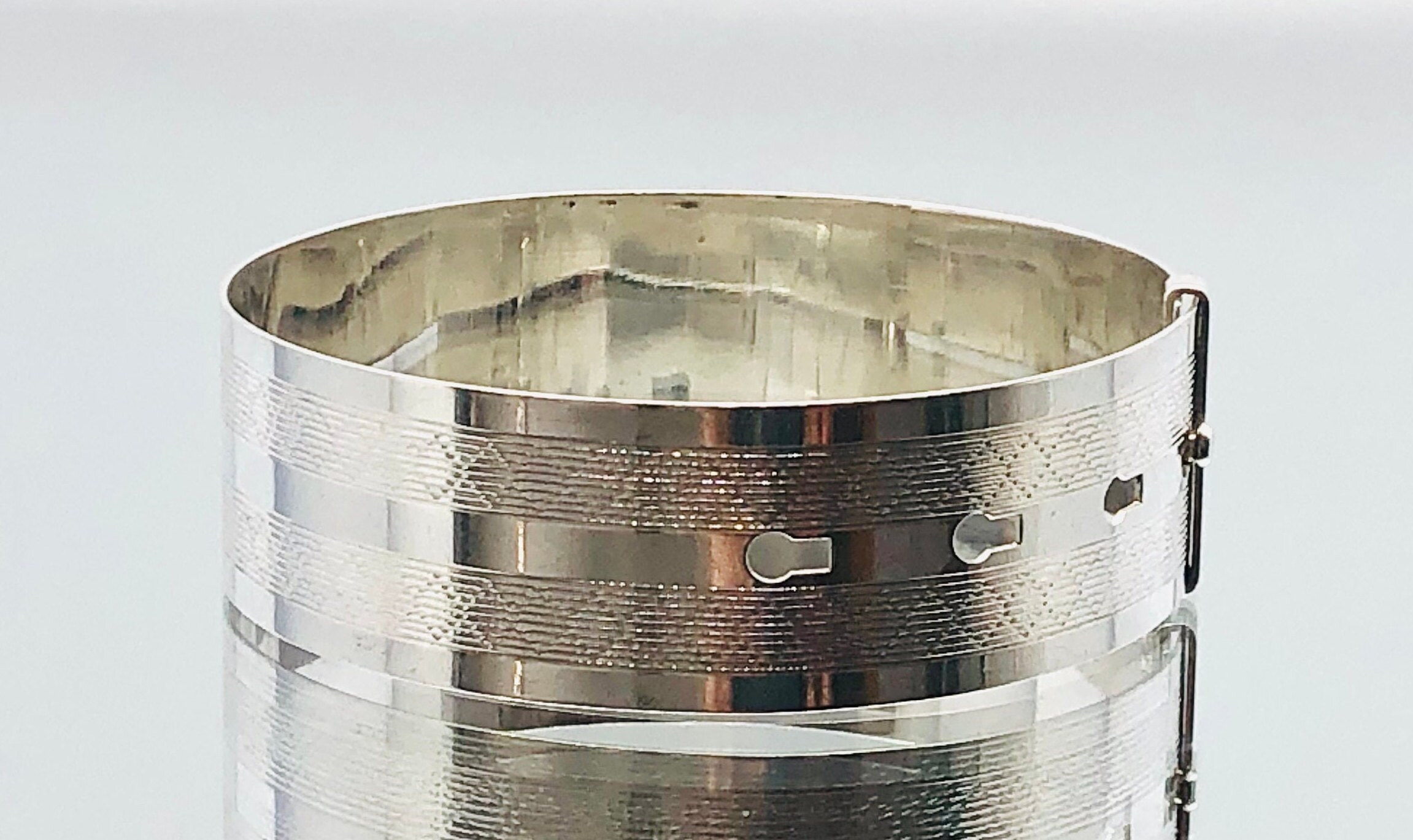 [RECTO] / ☆ VINTAGE BANGLE BELT / SILVER Vintage Solid 925 Belt Buckle Bangle Bracelet - Etsy