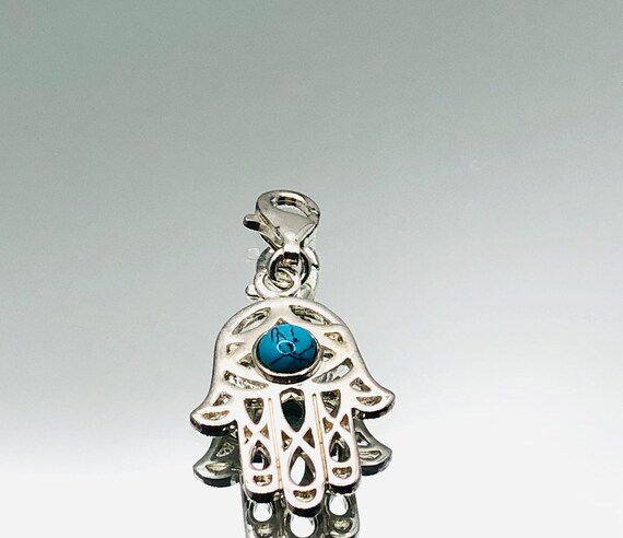 PENDENTIF  OISEAU DE PARADIS  EN ARGENT 925 & PIERRES AV