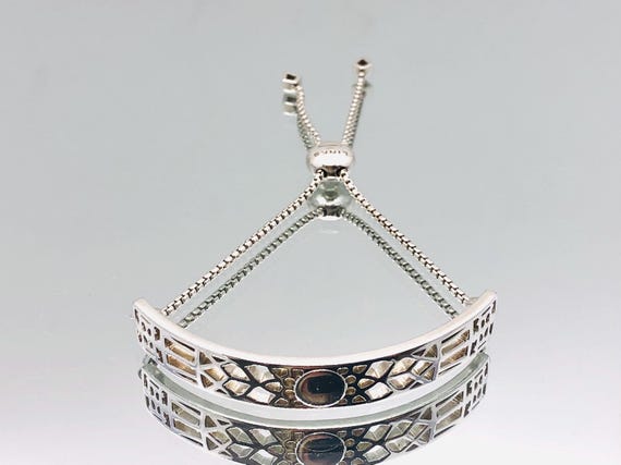 Links Of London Sterling Silver Timeless Toggle Bracelet Vintage