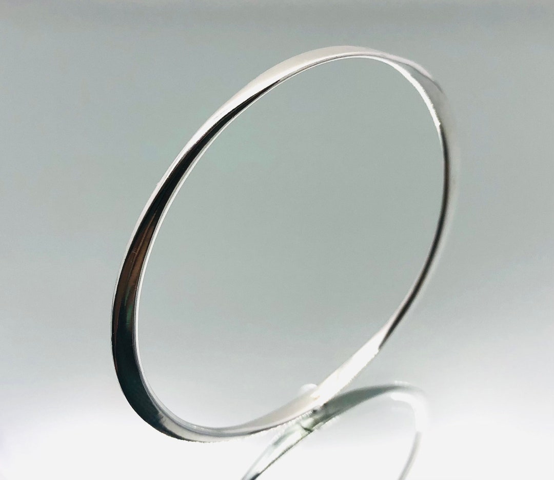 Sterling Silver Stacker Bangle Vintage - Etsy