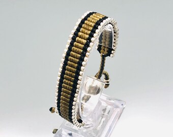 Links of London Sterling Silver Khaki and Black Friendship