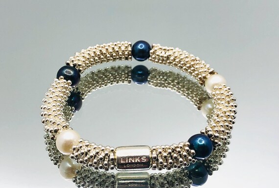 Links of london effervescence pearl bracelet deals