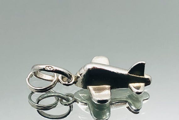 Links Of London Sterling Silver Aeroplane Charm Vintage