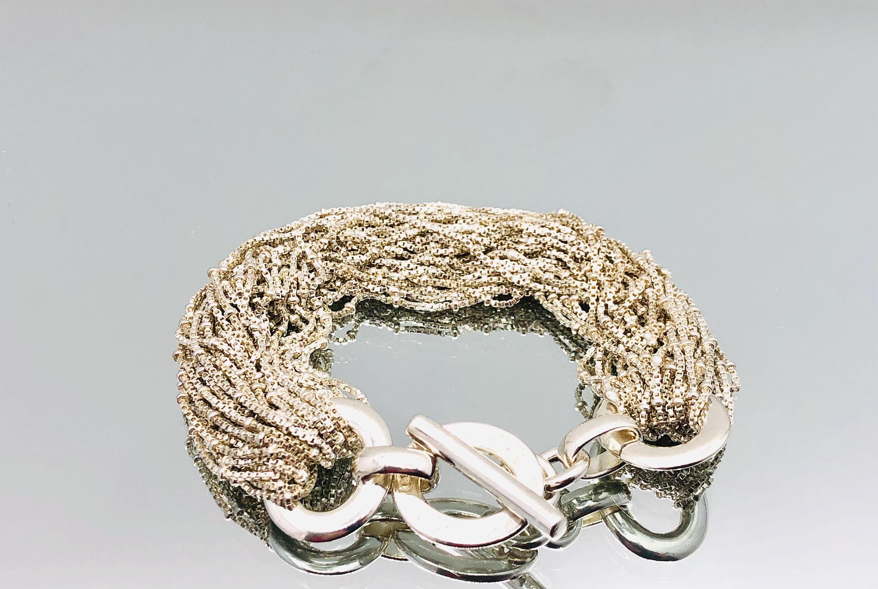  　180　ブレスレット　リンク　トグル　シルバー リンクス・オブ・ロンドン スターリングシルバー レインダンス マルチ