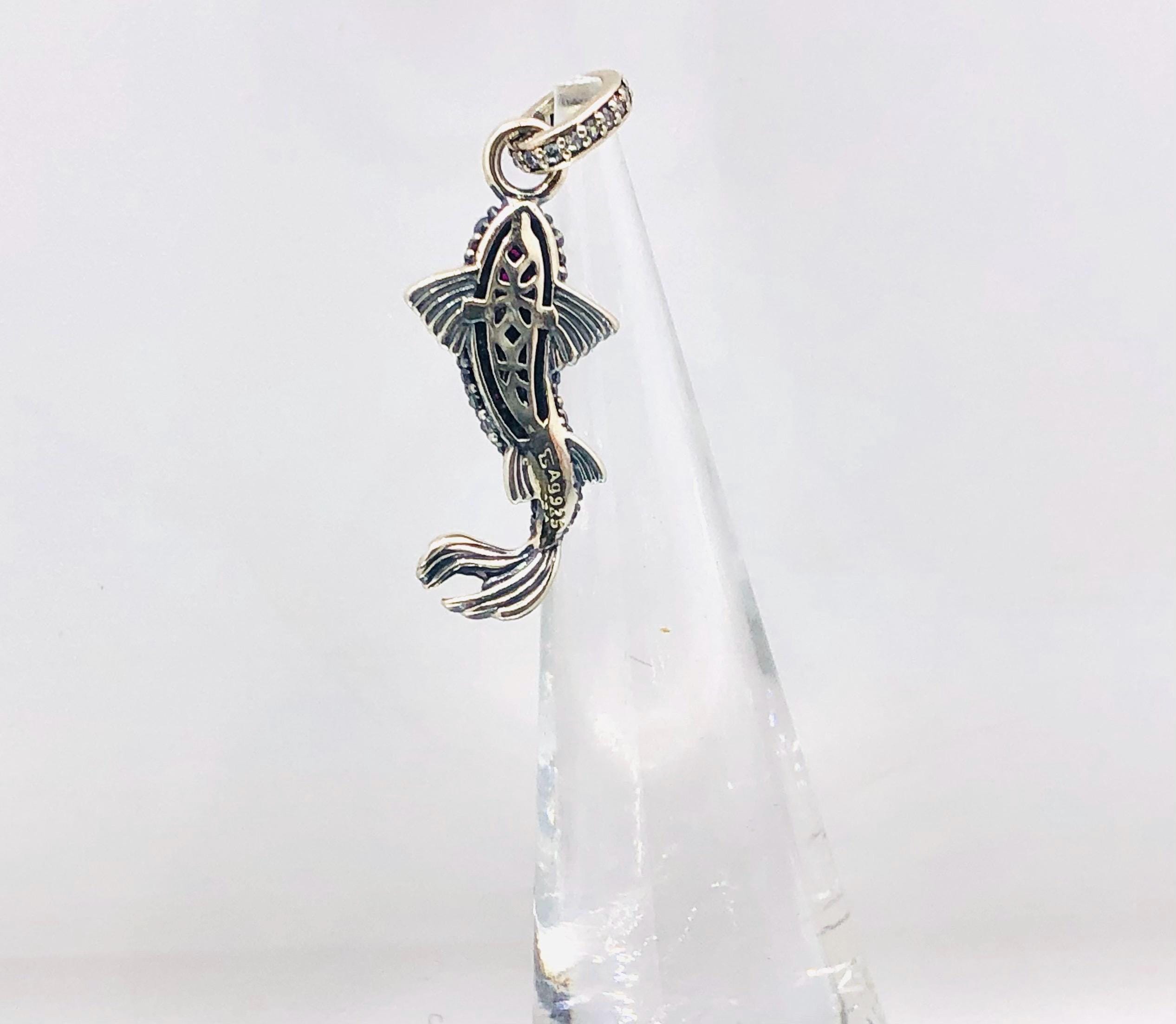 THOMAS SABO Collana Con Ciondolo Pesce In Argento 925 E Zirconi: Gioiello Donna Elegante E Originale, Regalo Perfetto