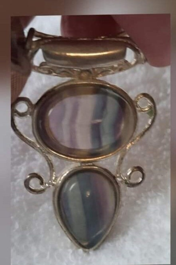 Brighton bar slider pendant Gem