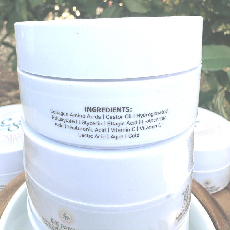 Collagen Eye Mask, Hyaluronic Acid Gel Pads, Dark Circles & Wrinkles image 6