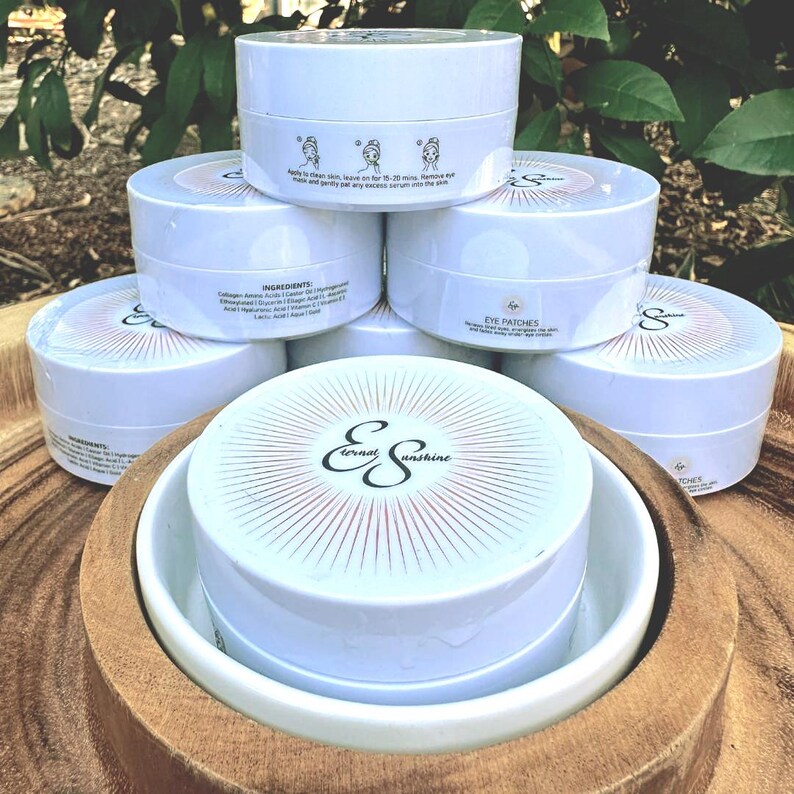 Collagen Eye Mask, Hyaluronic Acid Gel Pads, Dark Circles & Wrinkles image 3