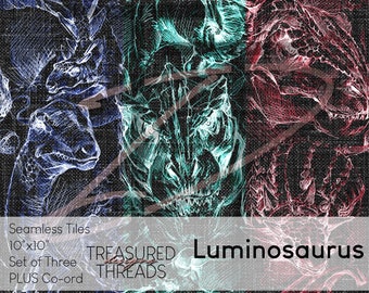 Carrelage sans couture Luminosaurus