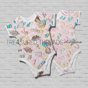 Midwife Seamless Patterns - Pink