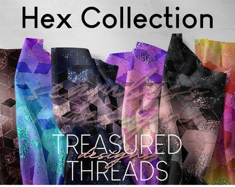 Ensemble de carreaux à motif sans couture - Collection Hex