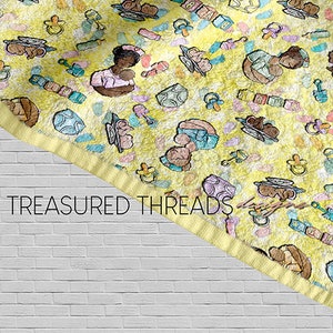 Midwife Seamless Patterns - Yellow