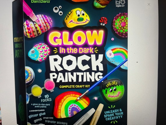 Glow in the Dark Rock Painting Kit Glow in the Dark Rock Painting Kit