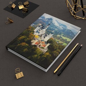 Neuschwanstein Castle Hardcover Journal: Matte Finish, Lined Pages