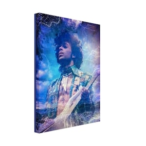 Prince Canvas Wall Art, Musician Prince Canvas Wall Art