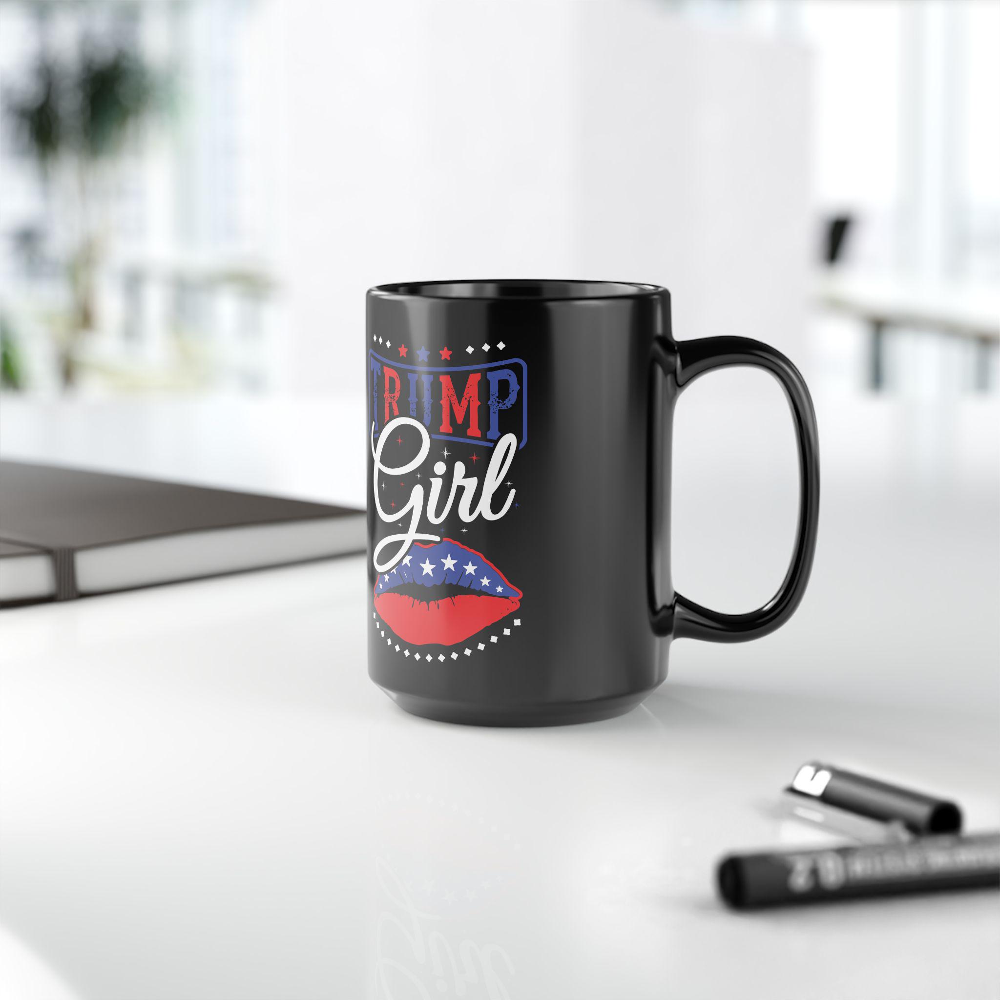 Yes I'm A Trump Girl Get Over It SVG American Messy Bun Girl SVG PNG