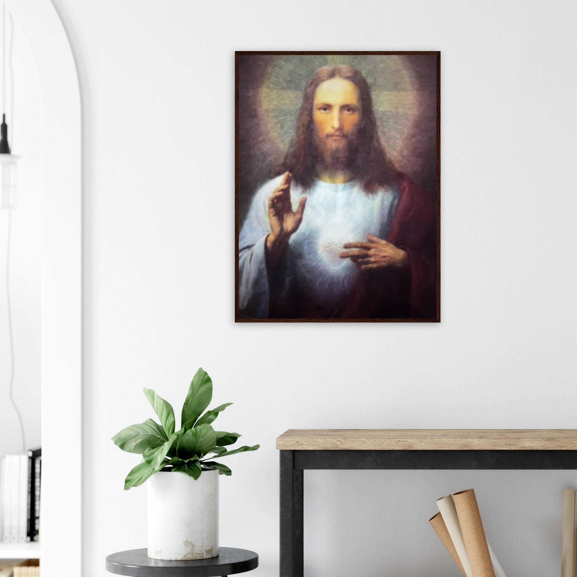 Jesus Framed Poster - Etsy