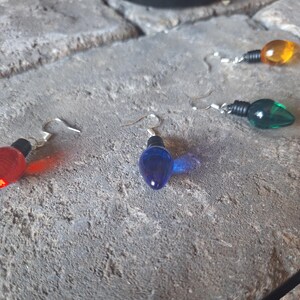 Christmas Light Earrings - The Bright Lights Dangles