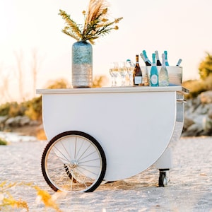 Mobile Bar with Ice Chest | Standard Cart by Bar a la Cart | Portable Bar | Custom