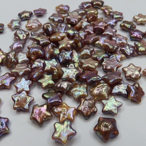 Pastel Purple Star Beads, Opaque Beads, Cute Beads for Bracelet, Star  Shaped Beads for Jewelry, Purple Spacer Beads