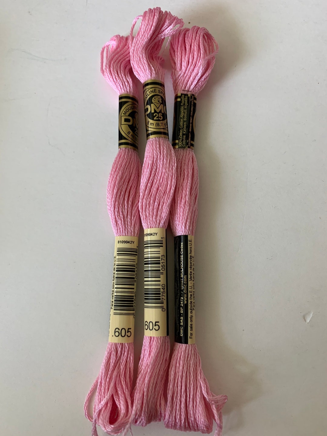 DMC Variegated Color 57 Red Embroidery Floss 1 Skeins discontinued 