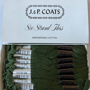 J&P Coats Variegated Embroidery Floss #192 Shaded Browns