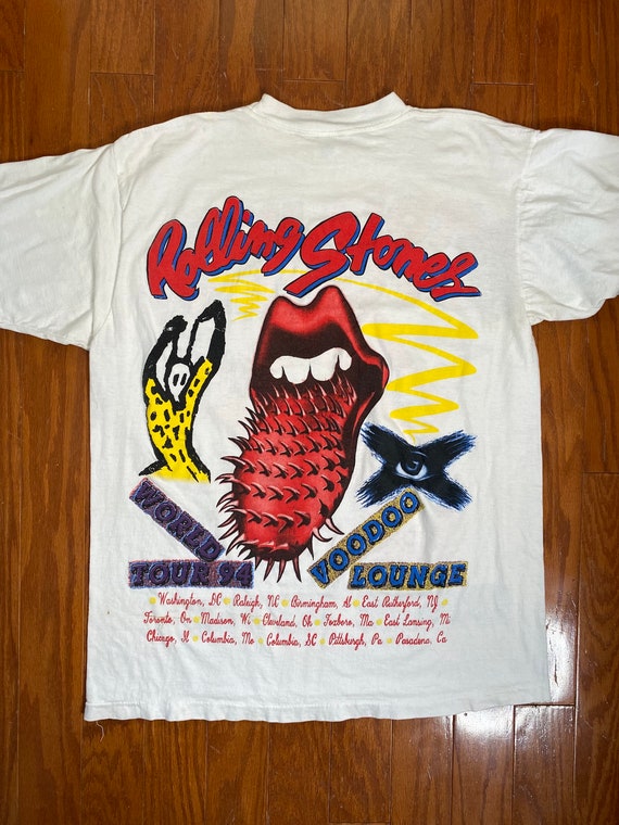 XL - vintage 1994 Rolling Stones VooDoo Lounge Te… - image 2