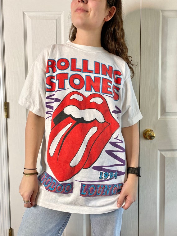 XL - vintage 1994 Rolling Stones VooDoo Lounge Te… - image 4
