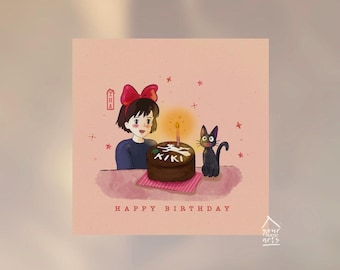 Tarjeta de cumpleaños de Kiki's Delivery Service