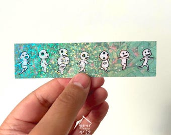 Princess Mononoke Halo Kodama Sticker