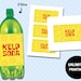 Kelp Soda 2 Litre Printable Bottle - Il 75x75.5168523238 P2lk 