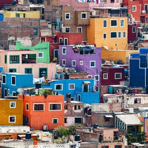 Guanajuato Color - Guanajuato, Mexico | Photography, Canvas Print, Glossy Print, Wall Decor, Wall Art, Travel
