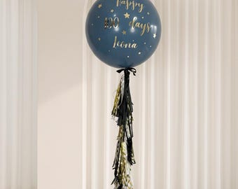 Custom Jumbo Balloon with Decal: DIY Party Decoration (36")