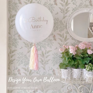 Customise Your Own Jumbo ( 24" ) Balloon | Custom decal balloon | Personalised balloon | Party decorations | Vinyl decal - DIY