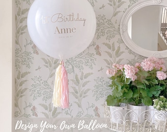 Customise Your Own Jumbo ( 24" ) Balloon | Custom decal balloon | Personalised balloon | Party decorations | Vinyl decal - DIY