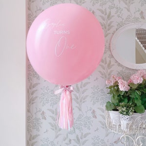 Customise Your Own Jumbo ( 36" ) Balloon Custom balloon decal Personalised balloon Party decorations Vinyl decal - DIY Kit